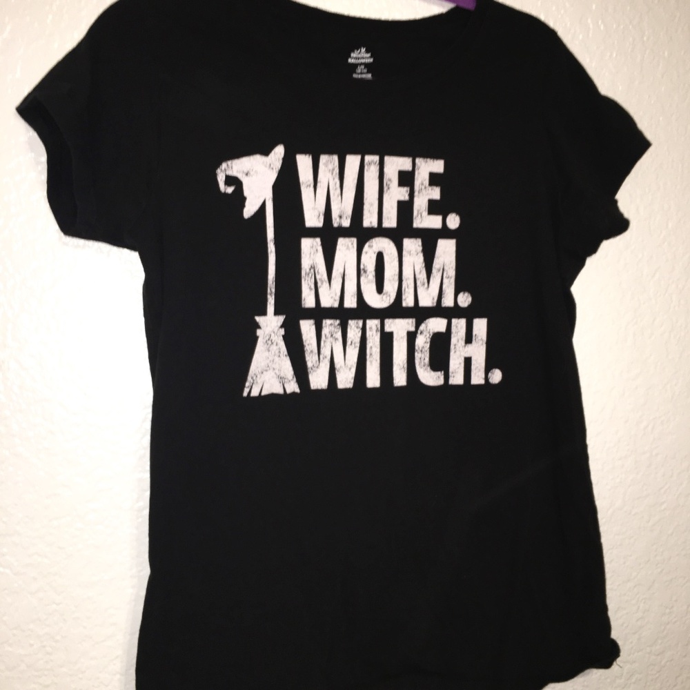 Witch Mom Black TShirt